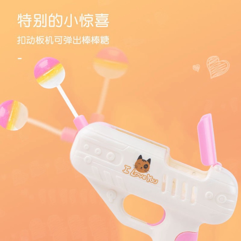 Đồ chơi súng bắn kẹo siêu hot trend Tiktok ngộ nghĩnh,Đáng yêu Đồ Chơi Giảm Stress Có Nhạc Và Âm Thanh Dễ Thương.