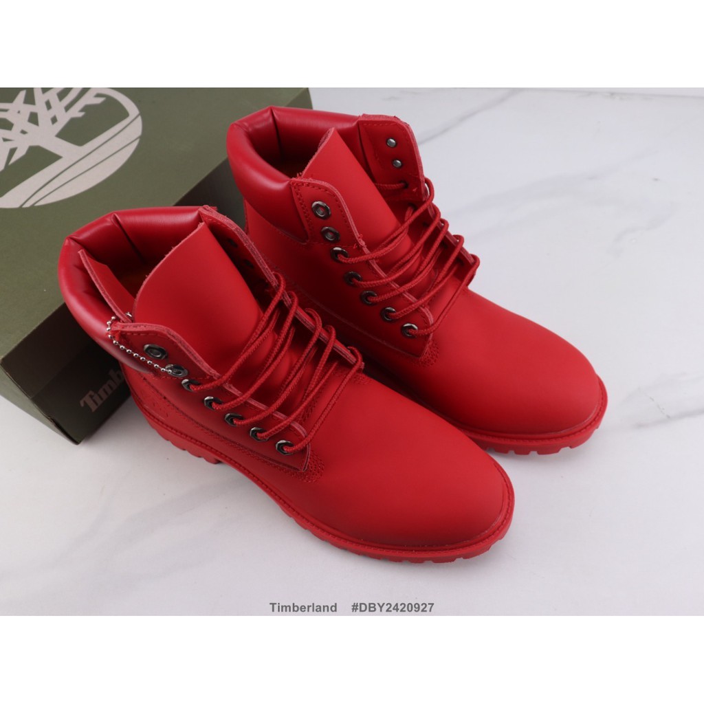 Timberland Timberland high-top casual shoes Tooling Martin boots Rhubarb boots not bad kick leather 36-45 #DBY2420927