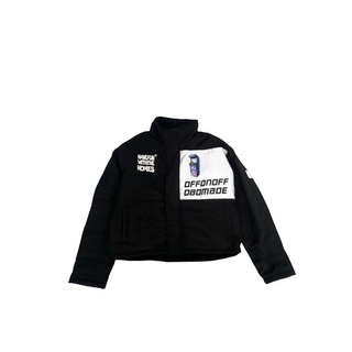 Áo khoác Puffer jacket - áo khoác đen nam, nữ.