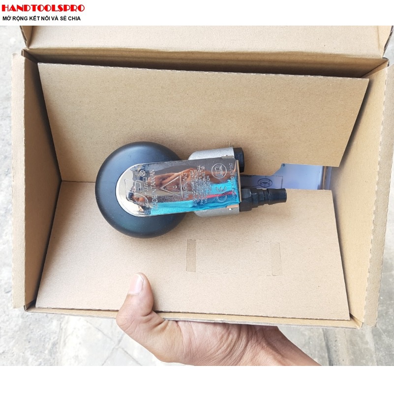 Máy chà nhám hơi tròn siêu khỏe 125mm Prima