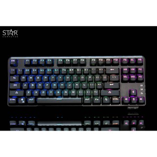 Bàn Phím Cơ Fuhlen M87S RGB - Blue Switch 2018