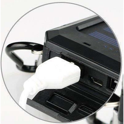 Bộ sạc dự phòng KRECOO công suất cao 20000mAh dùng được năng lượng mặt trời