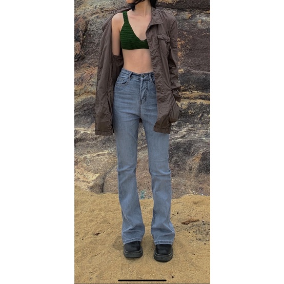 Áo bralette crochet y2k gợi cảm - áo bra lót ngực móc len handmade - ảnh thật