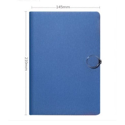 Sổ A5 bìa vải nút gài siêu sang trọng