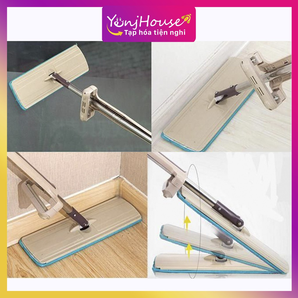 CÂY LAU NHÀ TỰ VẮT SPIN MOP ƯU VIỆT (GIAO MÀU NGẪU NHIÊN) – YENJHOUSE