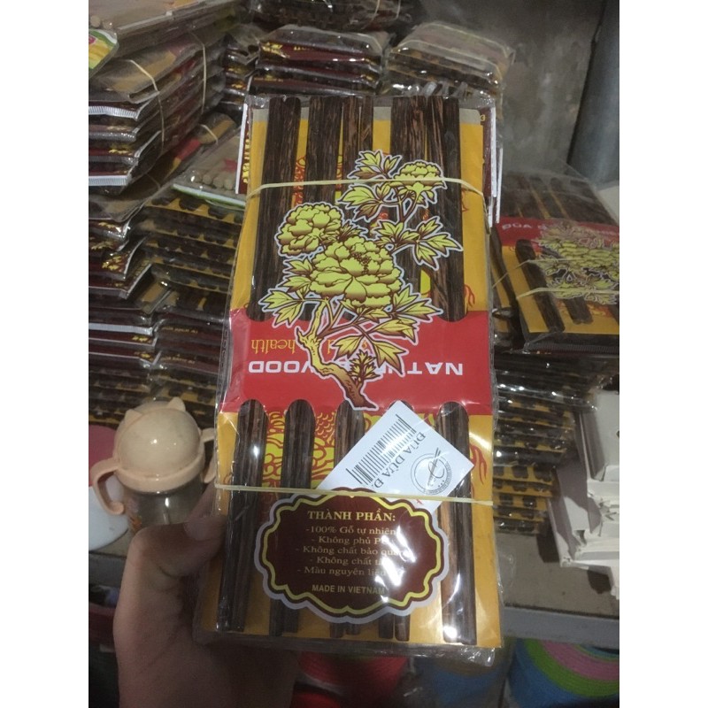 [COMBO 10] Đôi đũa ăn gỗ dừa- Hàng Việt Nam chất lượng cao