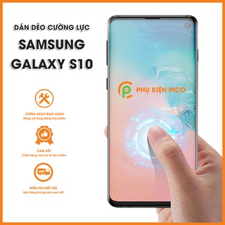 cường lực dẻo samsung s10 - dán dẻo samsung galaxy s10