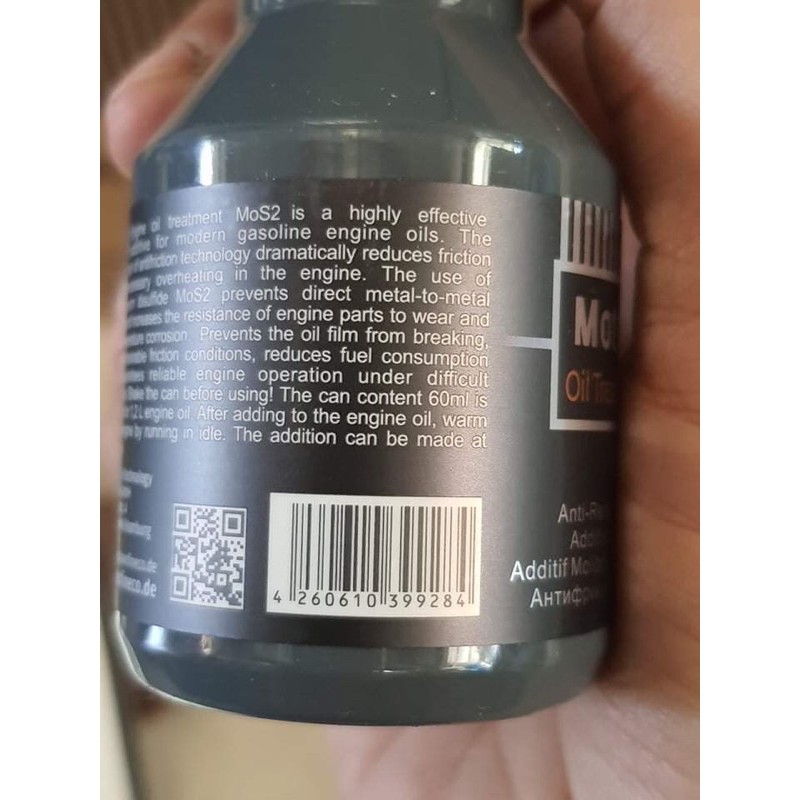 Phụ Gia Nhớt Xe Máy Chống Mài Mòn 9928- Senfineco Motorbike Mos2 Engine Oil Treatment