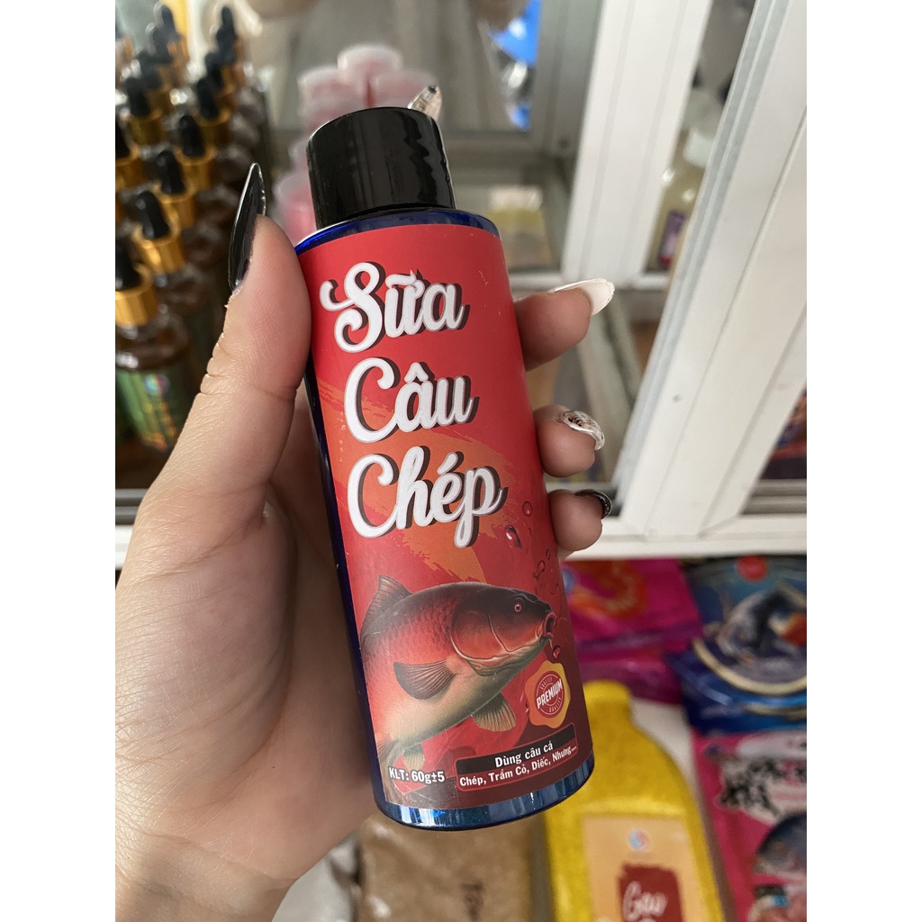 Mồi sữa chép - Hương liệu dụ cá Chép, Mồi câu Phú Thành