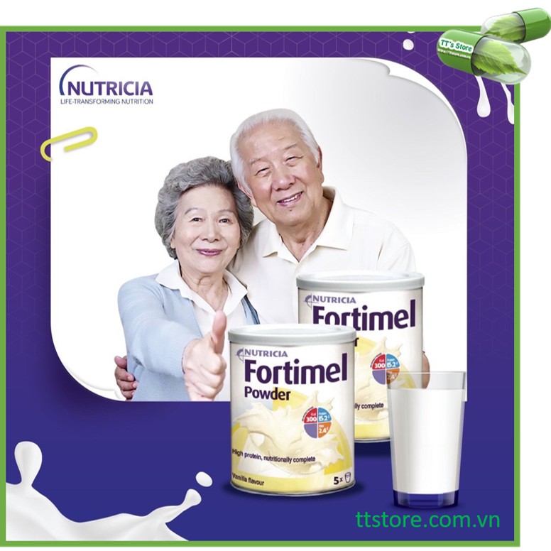 [Date mới nhất] Sữa dinh dưỡng FORTIMEL (Dạng bột, chai nước pha sẵn) [forticare, fotimel]