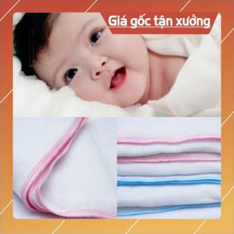 GIẢM GIÁ KHĂN TẮM XÔ TRẮNG 6 LỚP  / MÀU TRẮNG ( Baby TRẦN TIẾN)