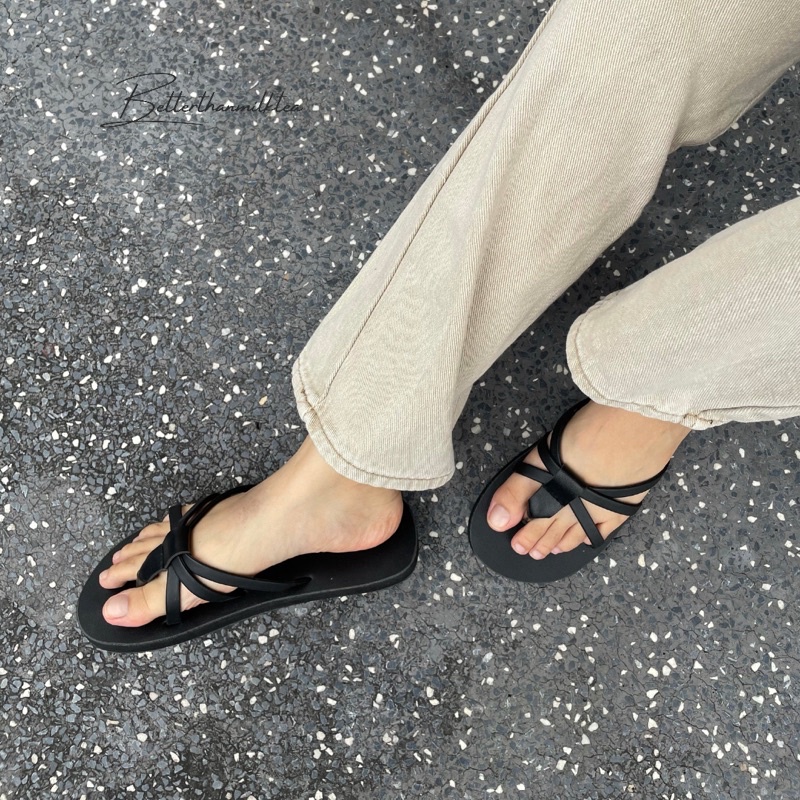 [No.42] Dép sandals quai nữ chéo nữ tính
