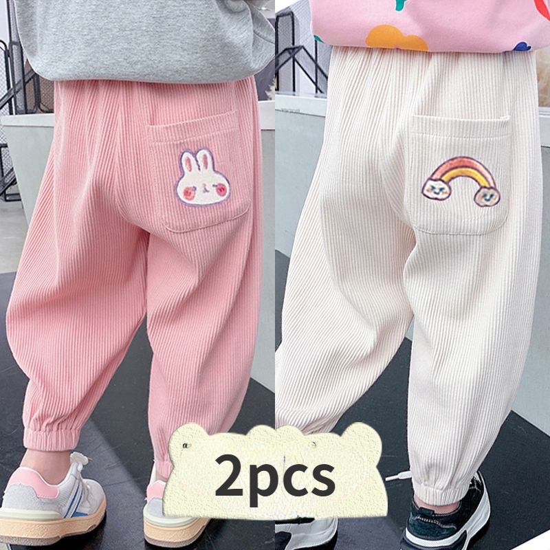 Quần Legging 2 Mảnh Dáng Rộng Phong Cách Thời Trang Xuân Thu Mới Cho Nữ
