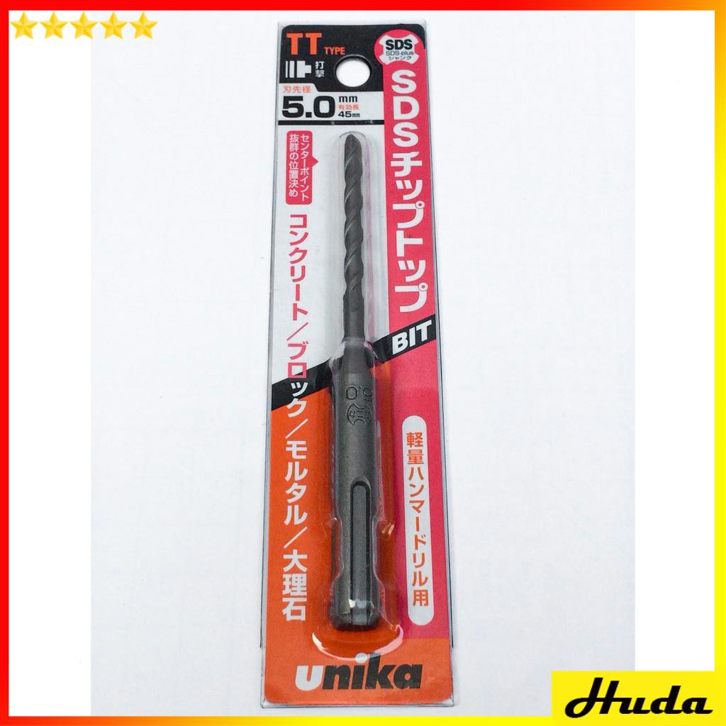 Mũi khoan bê tông UNIKA (Nhật) mã TT chuôi gài SDS-plus