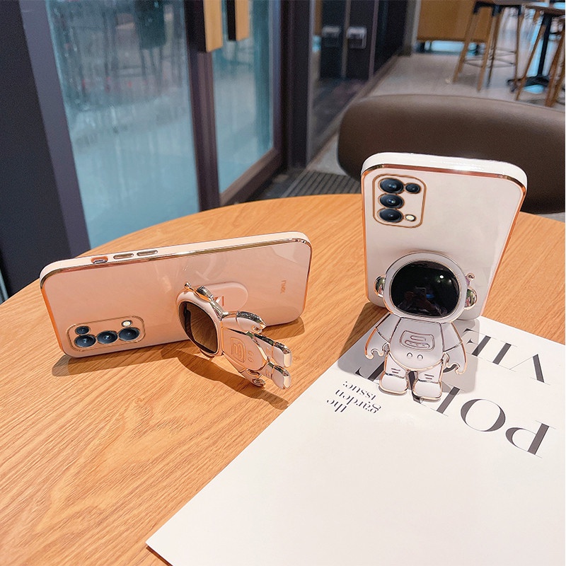 Ốp Điện Thoại Hình Phi Hành Gia 3D Thời Trang Cho Samsung Galaxy A51 A71 A50 A70 A50S A30S A10 A10s A20 A30 A7 2018 A750