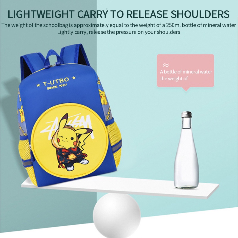 Ba Lô Đi Học Họa Tiết Hoạt Hình Xinh Xắn Dành Cho Bé 2-6 Tuổi