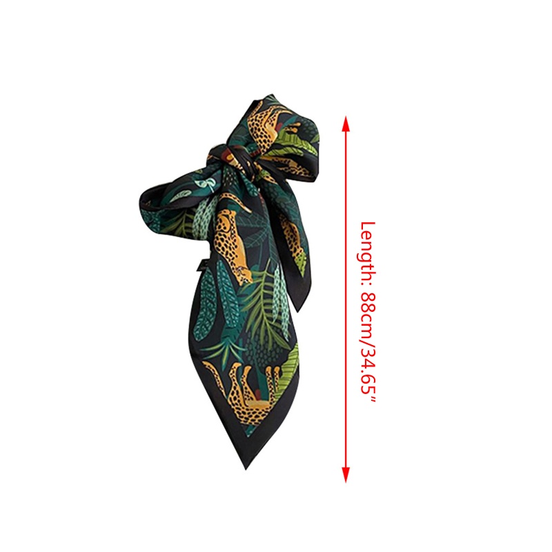 Băng Đô Cài Tóc Giả Lụa Dài In Chữ