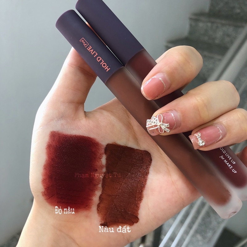 Son Holdlive đen chính hãng( ảnh thật shop chụp)