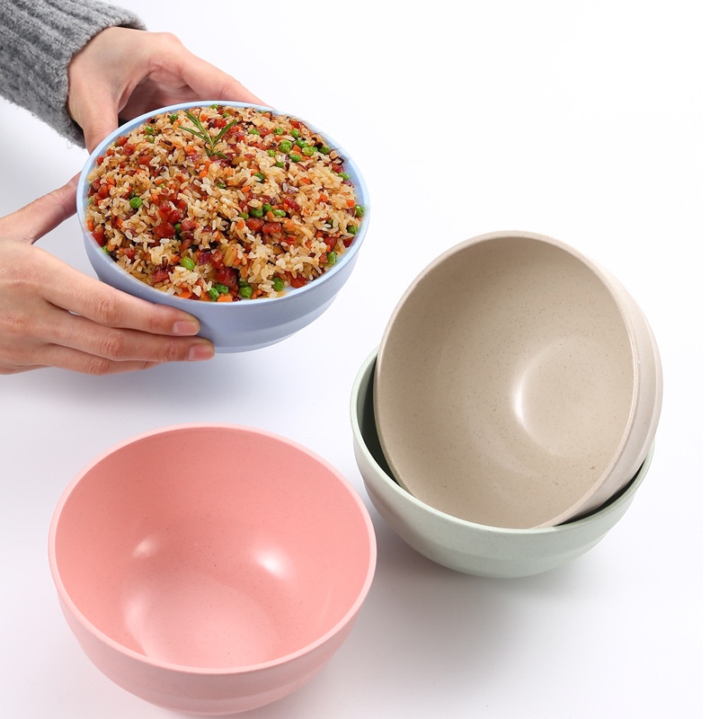 Bộ 4 Tô Ăn Cơm 15cm 4 Món Chất Liệu Lúa Mạch