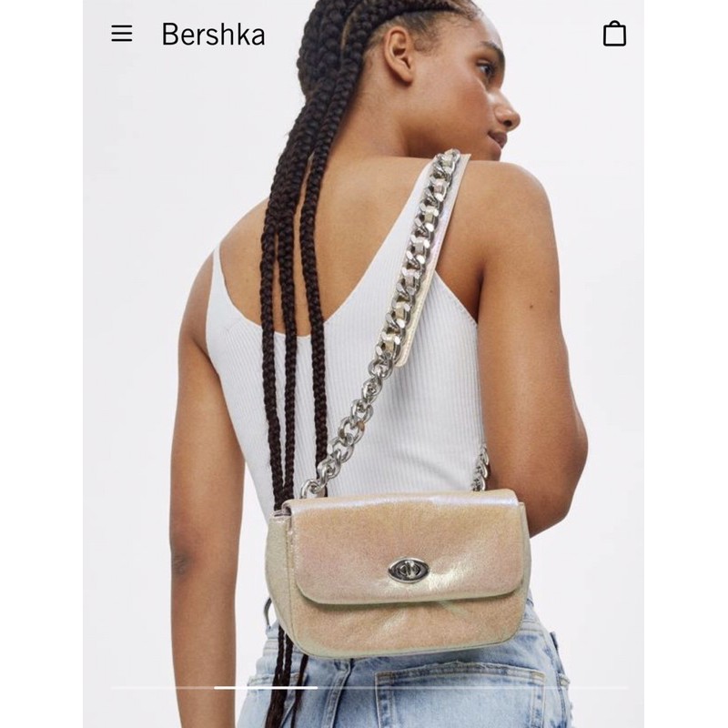 Túi cầu vòng BERSHKA xuất dư xịn