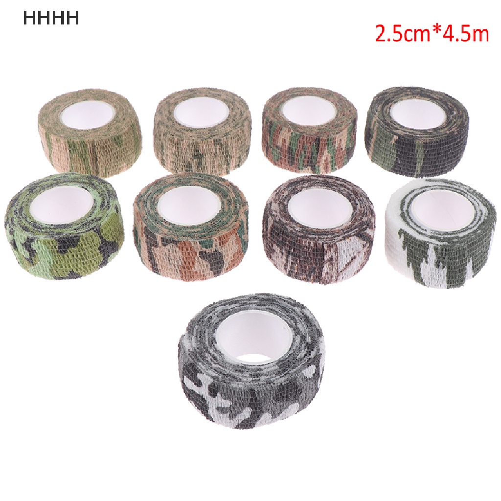 [Hàng mới về] Cuộn băng quấn vải không dệt họa tiết camo độc đáo sử dụng che khuyết điểm/ngoài trời