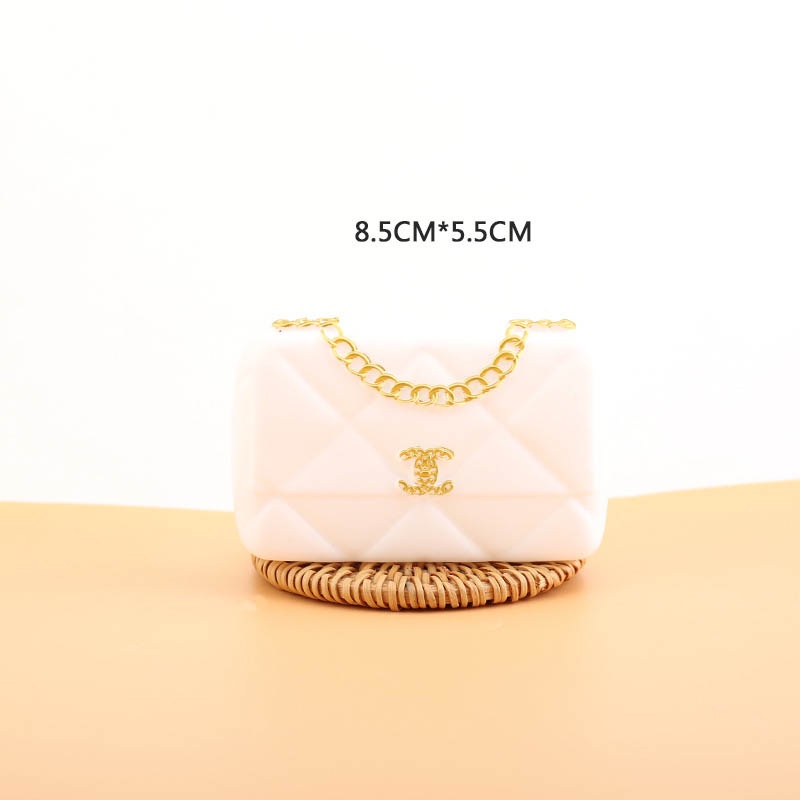 Phụ kiện trang trí bánh sinh nhật bánh kem - Mô hình túi xách trang trí bánh