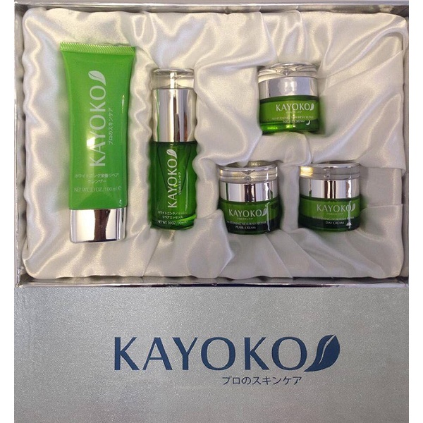 Bộ mỹ phẩm Kayoko 5 in1 nám da, tàn nhang - BX2092