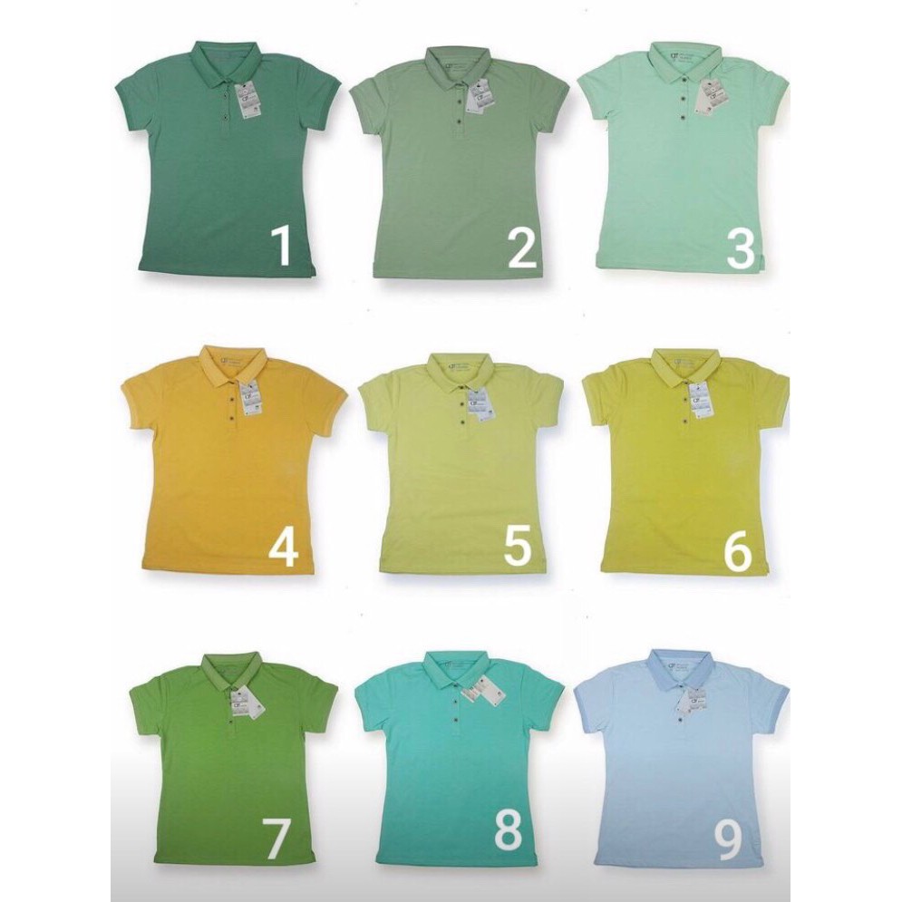 Áo Phông Nữ ❤️FREESHIP❤️Áo Phông Nữ chất cotton lụa thoáng mát trơn basic  - Áo Phông có cổ bẻ tay lỡ công sở