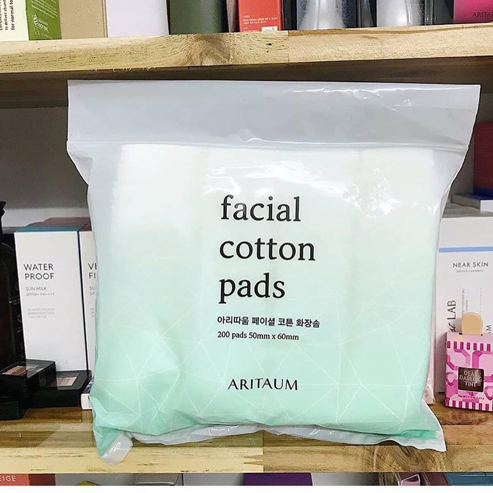 Bông Tẩy Trang Aritaum Facial Cotton Pads 200 miếng