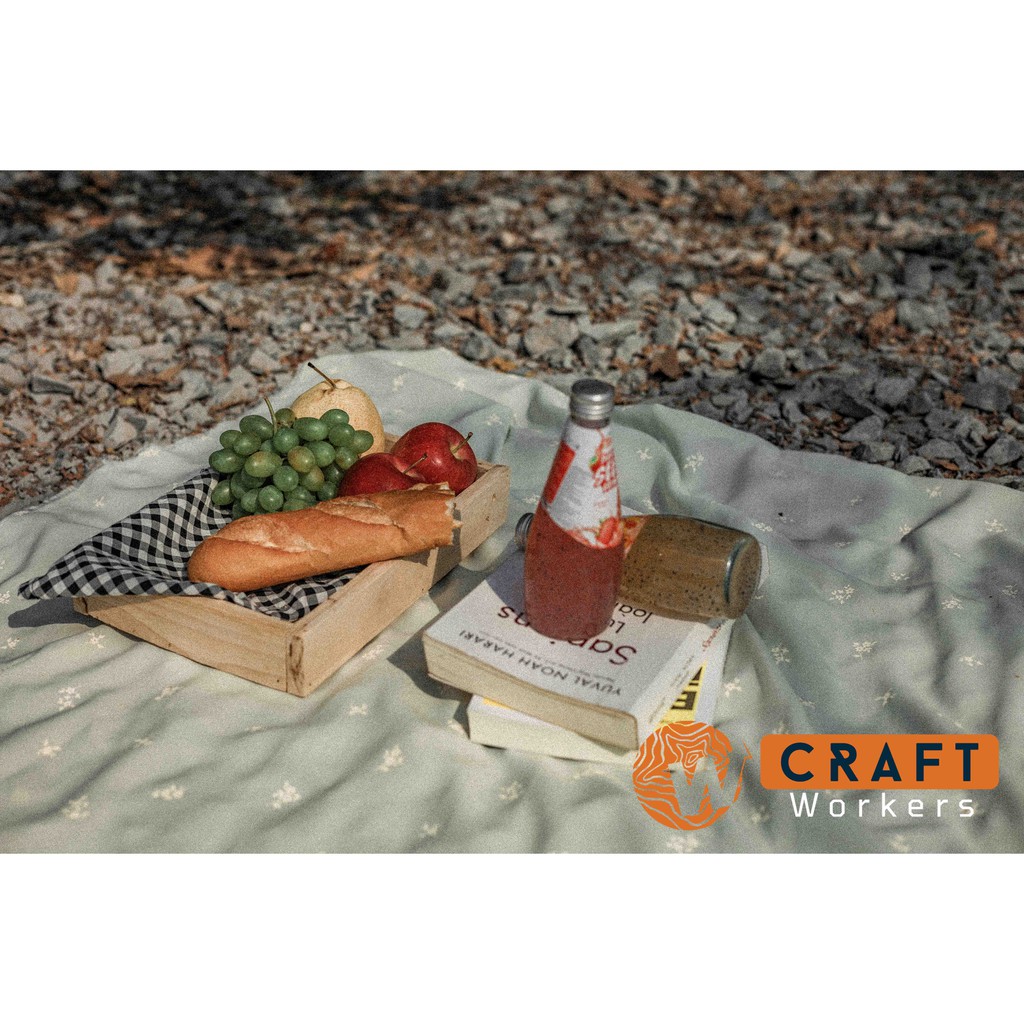 Khay gỗ thông - Quán cà phê - Trang trí