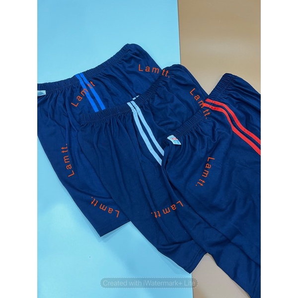 Quần đùi mặc nhà Nam 2 sọc