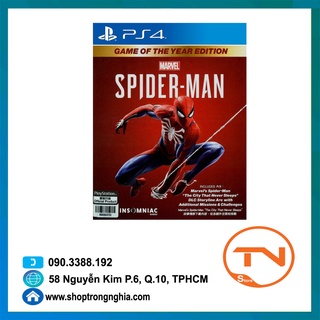 Đĩa Game PS4 - Marvel's Spider Man [Asia]