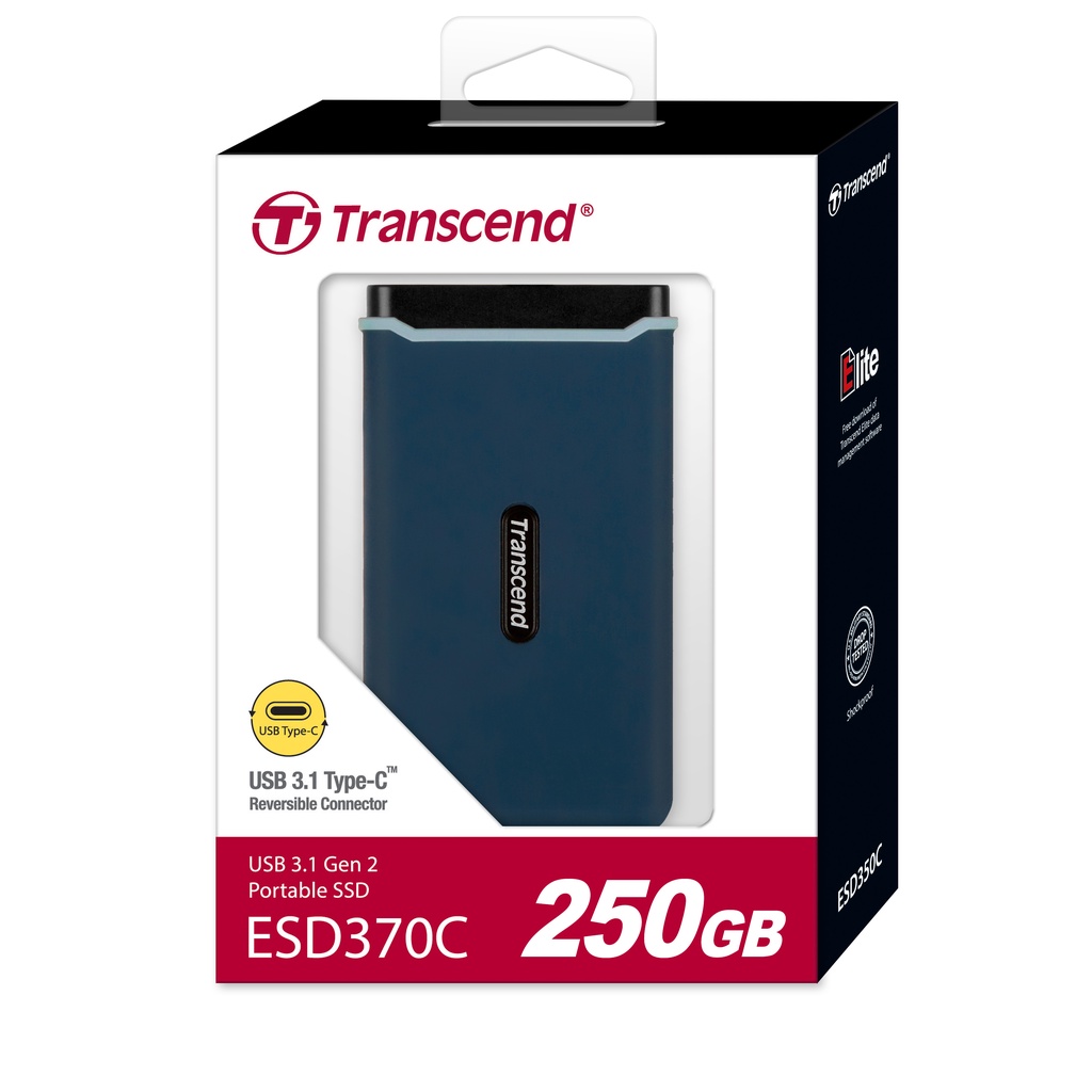 Ổ cứng gắn ngoài 500GB SSD ESD370C
