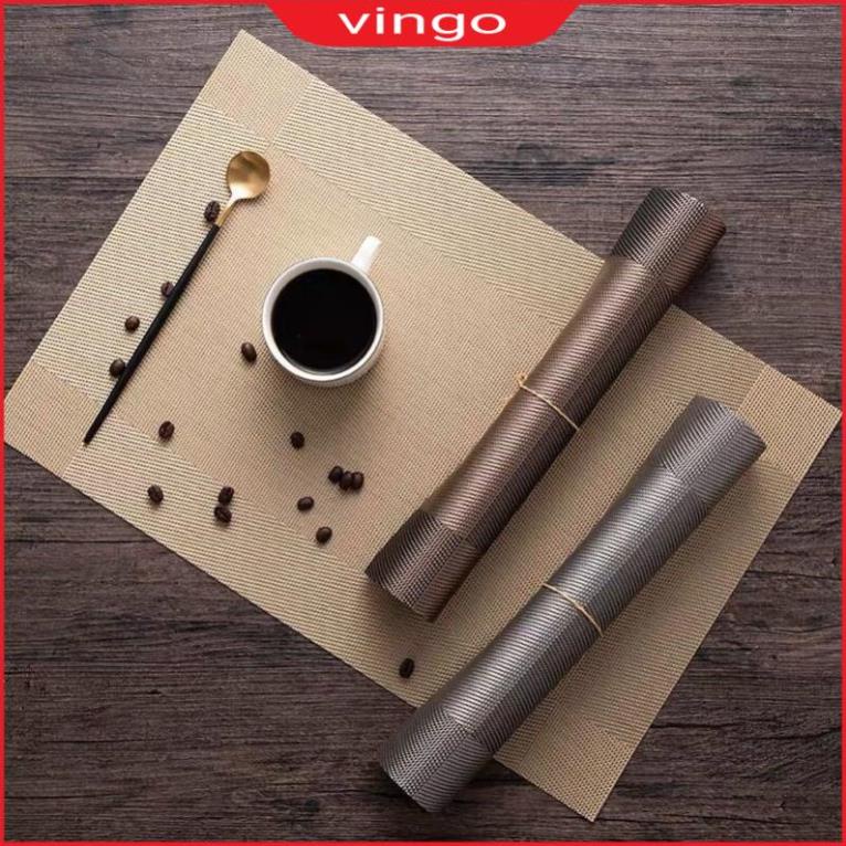 Tấm lót bàn ăn cách nhiệt PVC cao cấp chống trơn trượt vingo.vn