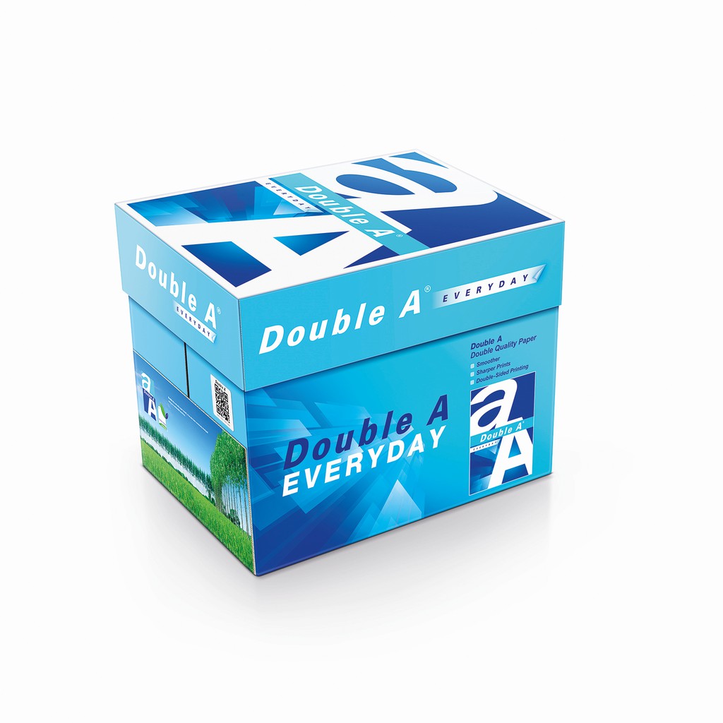 Giấy Double A A4 70 gsm (5 ram)