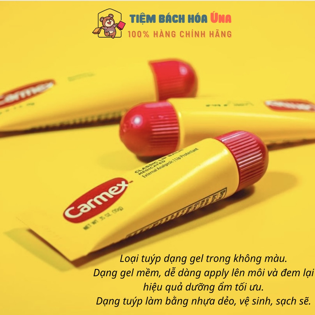 Son dưỡng môi Carmex Lip balm đủ mùi hàng Mỹ chính hãng