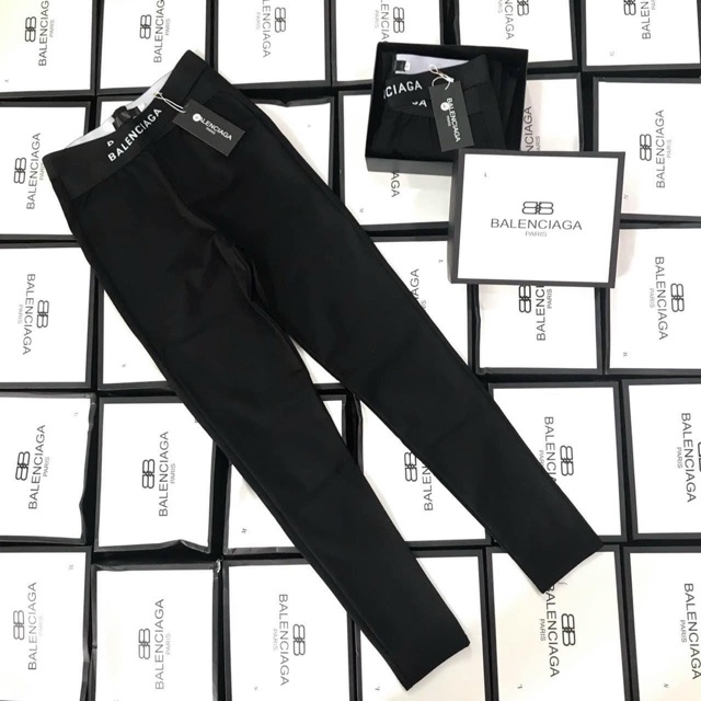 QUẦN LEGGING CẠP CHÉO IN CHỮ GEN BỤNG