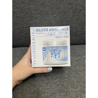 Igluta white pack - mặt nạ lọ ủ trắng bạch tạng