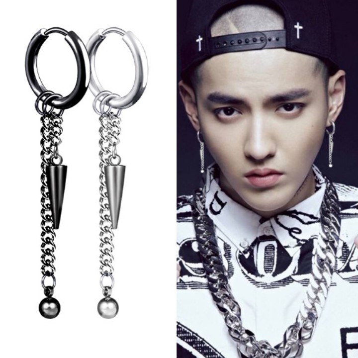 Bông Tai Nam KPOP Titan Cao Cấp TT 1559