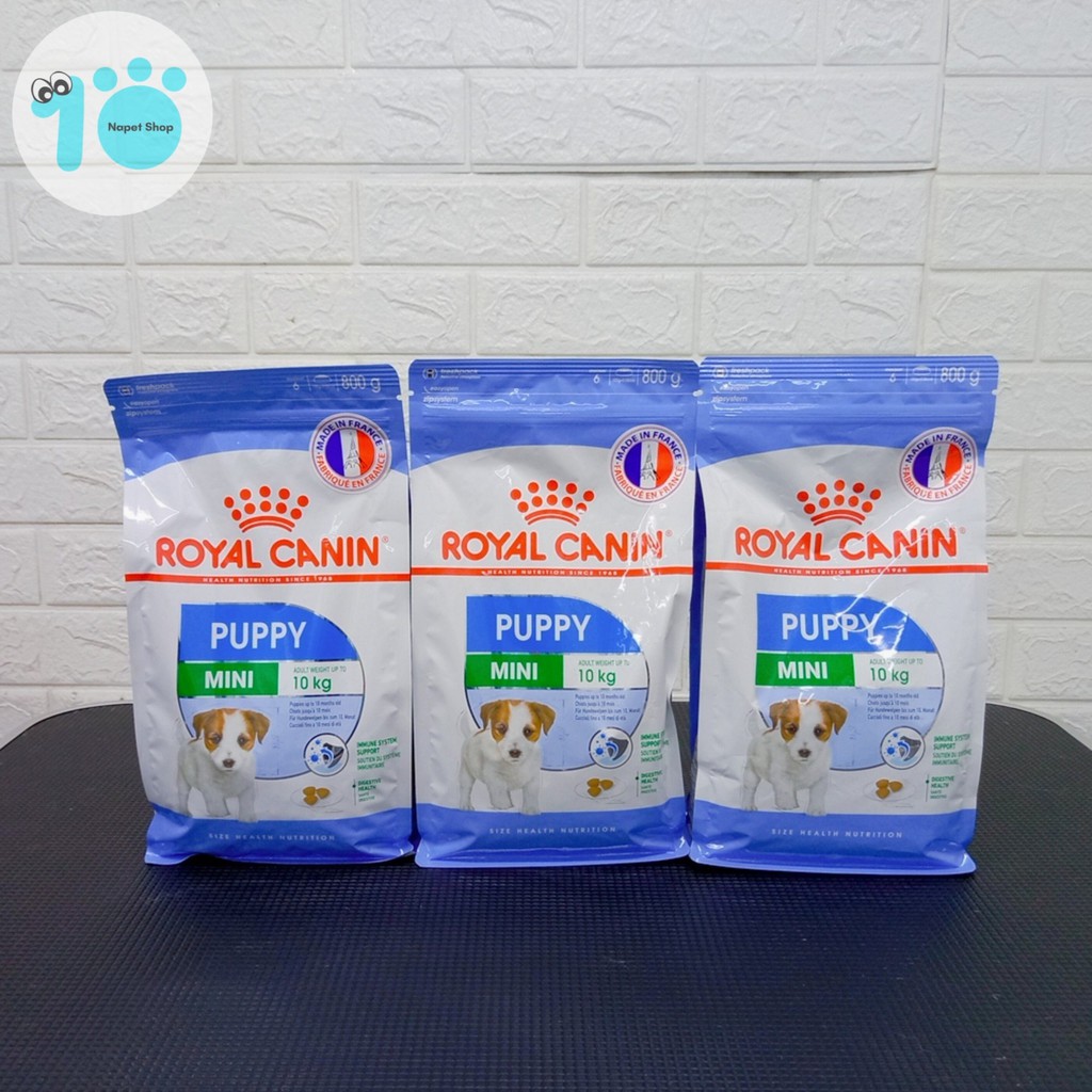 Thức ăn cho chó dưới 10kg Royal canin 800g - Hạt cho chó nhập khẩu