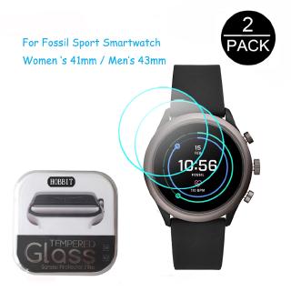 YIFILM Kính Cường Lực Bảo Vệ Màn Hình LCD 43mm 41mm 0.3mm 2.5D 9H Cho Đồng Hồ Thể Thao Fossil
