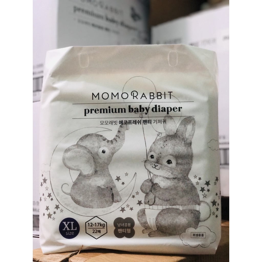 Bỉm momorabit bản đêm nội địa hàn quốc L28m/XL22m/XXL18m.