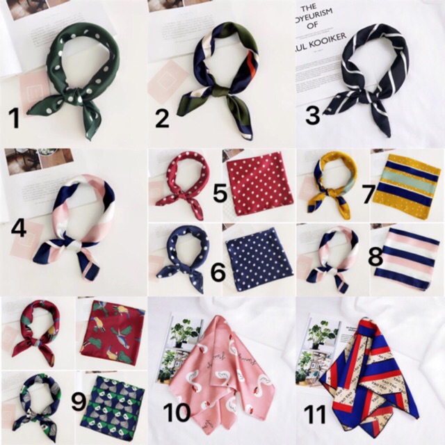 Khăn lụa quàng cổ nhã phương ( shop chụp thật đó nha)