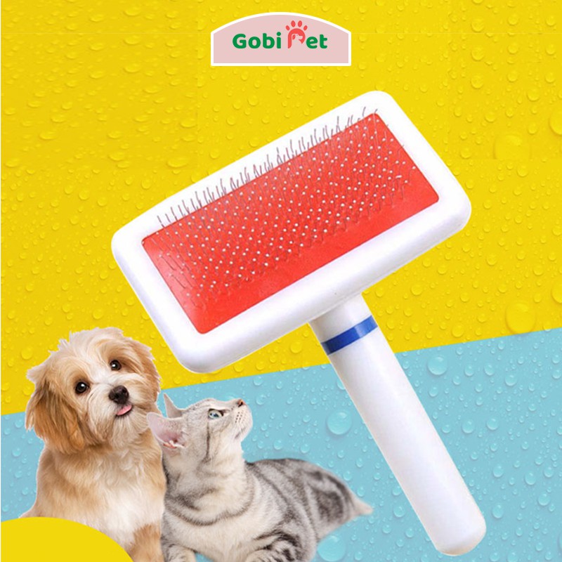 Lược chải lông, gỡ rối, đánh tơi lông cho chó mèo thú cưng - Gobi Pet