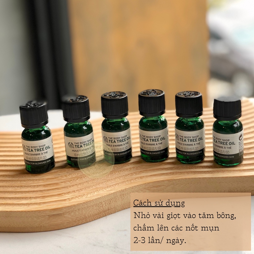 [DATE 6/2024] Tinh dầu tràm trà The body shop Tea tree oil