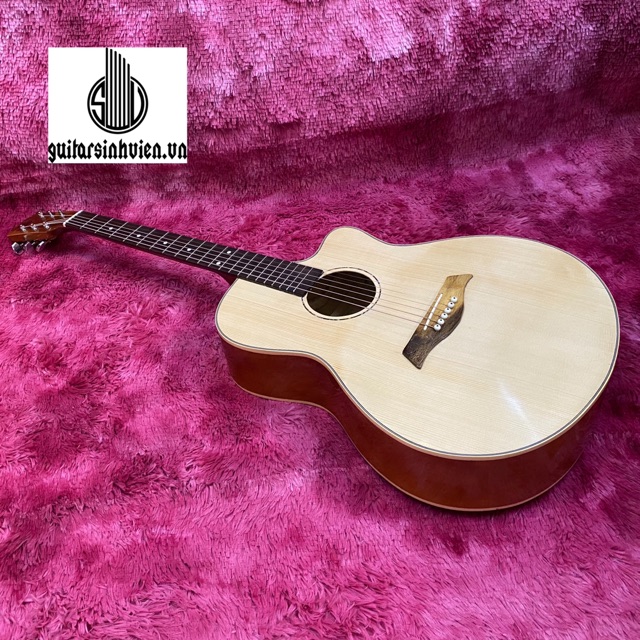 ĐÀN GUITAR ACOUSTIC TẬP CHƠI CÓ TY CHỈNH CẦN SIÊU KINH ĐIỂN
