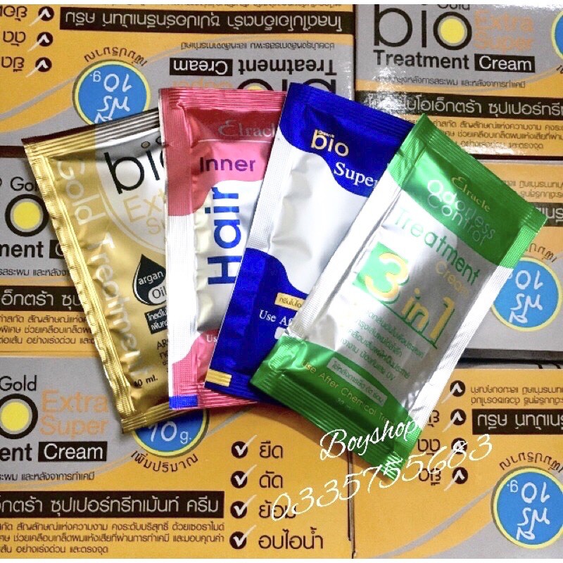 ☘Ủ Tóc Siêu Mượt Bio Treatment Thái Lan 🍀☘️