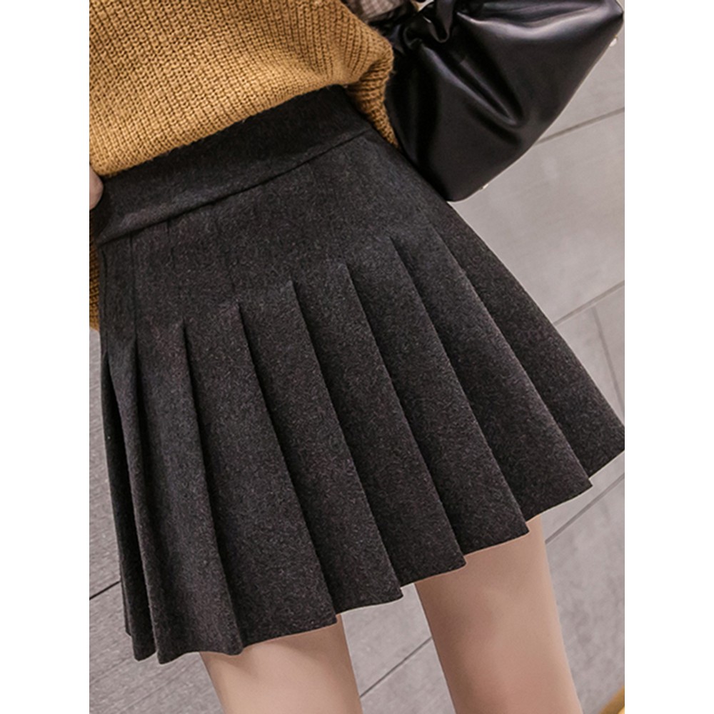 Chân váy xếp ly ngắn có lót quần sooc  030120(Hàng oder chuẩn hình 100%) | BigBuy360 - bigbuy360.vn