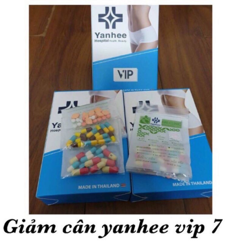 (CHÍNH HÃNG) THUỐC GIẢM CÂN VIP 7 YANHEE THÁI LAN