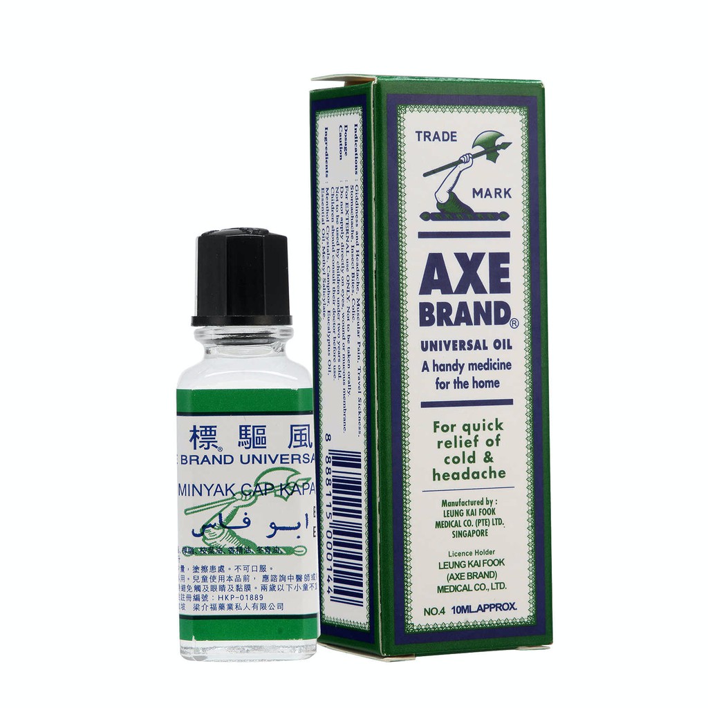 Dầu Nóng Xoa Bóp 🇲🇾MALAYSIA🇲🇾 Hỗ Trợ Xương Khớp AXE BRAND Cây Búa Trắng CHÍNH HÃNG